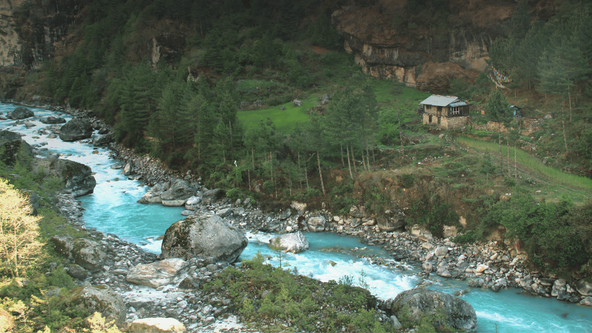 Bhalaudi Khola river